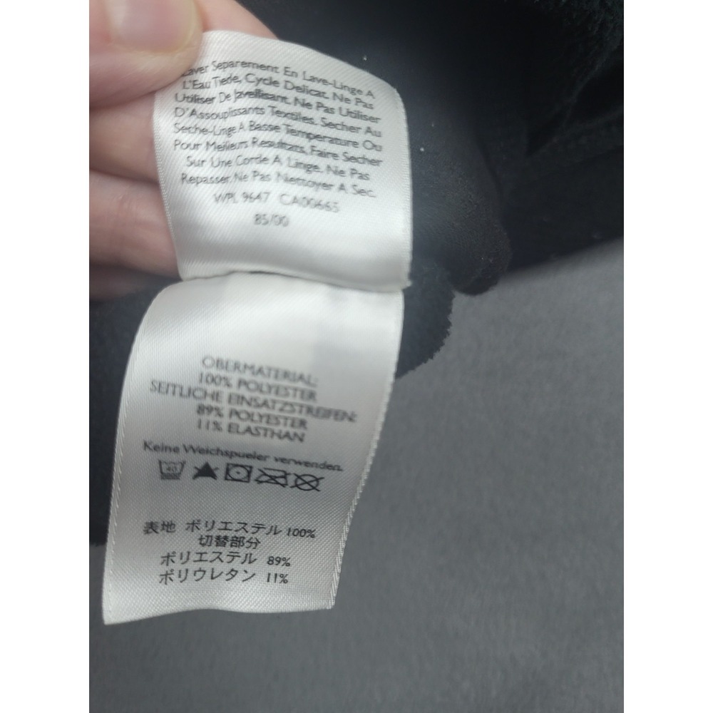 Eddie Bauer Windcutter Fleece Vest Mens Large Black Full Zip Polartec RN 67249 - Picture 6 of 10
